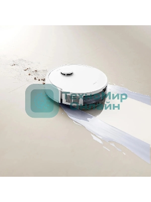 Пылесос-робот Dreame Trouver E20 Pro белый, 3200 мAч Li-Ion, уборка сухая/влажная, пылесборник контейнер 0.33 л