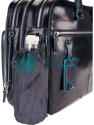 Сумка для ноутбука Piquadro Blue Square CA2765B2/BLU2 синий натур.кожа