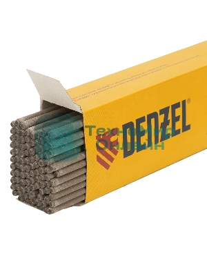 Электроды Denzel DER-13/55 диам. 3 мм, 2,5 кг., основное покрытие