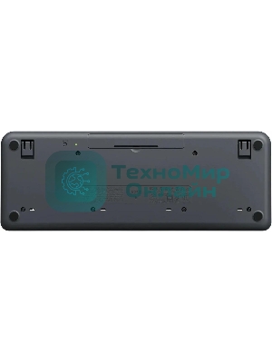 Клавиатура Logitech K250 беспроводная, Bluetooth, серый