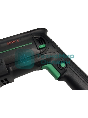 Перфоратор сетевой DWT SBHP08-26 BMC /800 Вт/3.7 Дж/до 5530 уд.в мин/до 1350 об.в мин/SDS-Plus/морозостойкий кабель/кейс/черный (SBHP08-26 BMC)