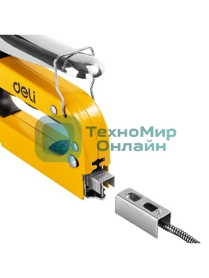 Мебельный степлер Deli DL238105 с набором скоб + антистеплер Набор: 2000шт дверные гвозди. 2000шт Т-гвозди. 2000шт U-гвозди. 1шт скобоудалитель.