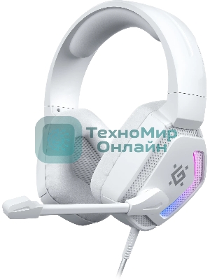 Гарнитура Defender Espanto белый, проводная, подсветка