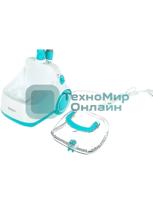 Отпариватель Kitfort КТ-957 белый/бирюзовый, 1500 Вт, 25 г/мин, 1900 мл