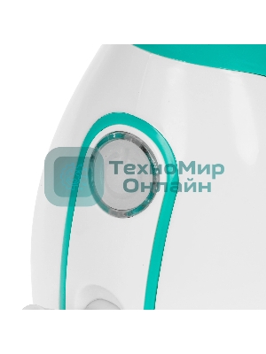 Отпариватель BQ SG1005H белый/бирюзовый, 1500 Вт, 25 г/мин, 280 мл