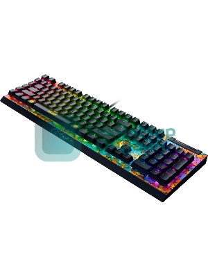 Клавиатура Razer BlackWidow V4 X Green Switch Pokemon Kanto Starters Edition проводная, USB Type-A, желтый