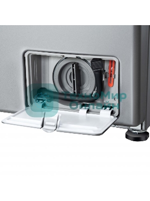 Стиральная машина Бирюса WM-SM814/03 M Металлик, загрузка фронтальная 8 кг, 1200 об/мин, класс А+++