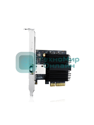 Сетевой адаптер Zyxel XGN100C, PCI Express 3.0, 1x1/2,5/5/10G RJ-45