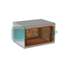 Шкаф коммутационный Suprlan (05-1206) настенный 12U 600x600 мм пер. дв. стекл направл. под закл. гайки 70 кг RAL 7035 535 мм 26.22 кг 620 мм