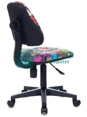 Кресло Бюрократ KD-4 мультиколор, ткань, 120 кг