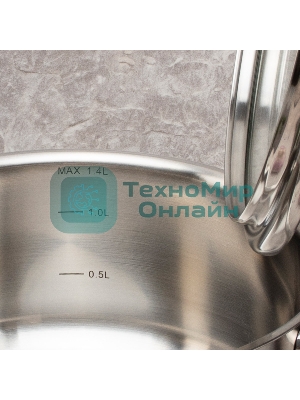 Кастрюля TalleR TR-17306 Метод нержавеющая сталь 18/10, 1,4 л