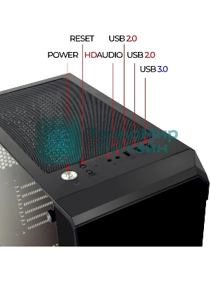 Компьютерный корпус Ginzzu CL120 ATX