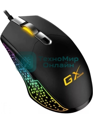 Мышь проводная Genius Scorpion M705 черный, 7200 dpi, USB, кнопки - 6