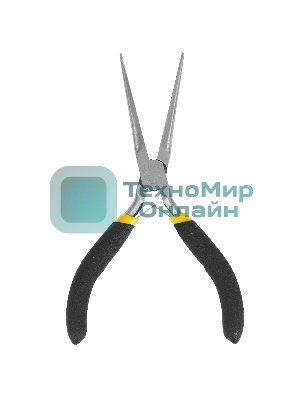 Мини-тонкогубцы удлиненные Deli DL103006 150 мм, прорезиненная рукоять