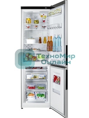 Холодильник Atlant ХМ-4621-181-NL серебристый двухкамерный 211/94л морозилка снизу, No Frost