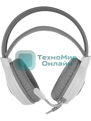 Гарнитура A4Tech Fstyler FH300U белый, проводная, подсветка