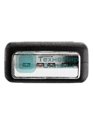 Кабель USB 2.0 A-->mini-B 5P (1.8 м) черный, Telecom TC6911BK-1.8M