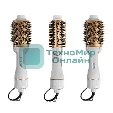 Фен-щетка Endever Aurora-500 белый, 1200 Вт, 110 мм