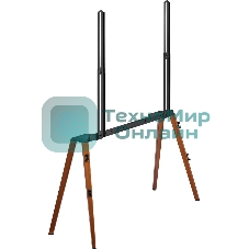 Подставка для телевизора Cactus CS-ST3646BKWN черный/орех, 49