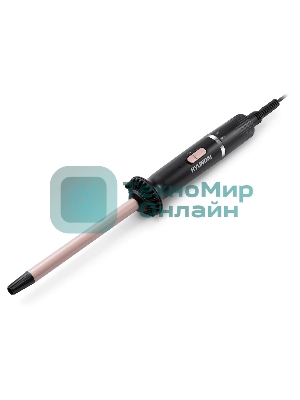 Щипцы для завивки волос Hyundai H-HS1415 черный, 13 мм, 200 °C, 6 режимов