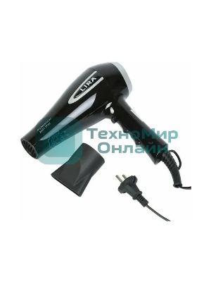 Фен LIRA LR 0706 черный, 2200 Вт