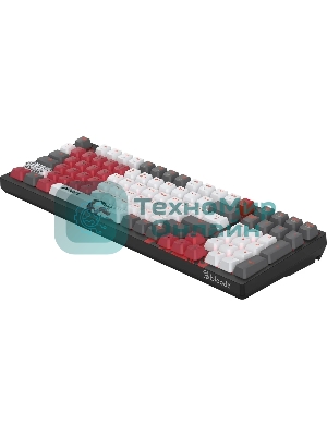 Клавиатура A4Tech Bloody S98 Naraka BLMS Plus проводная, USB Type-A, чёрный/красный