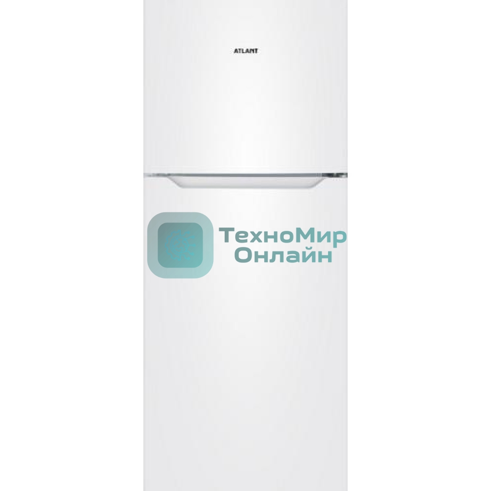 Холодильник Atlant XM 3608-109 белый двухкамерный 162/64л морозилка сверху