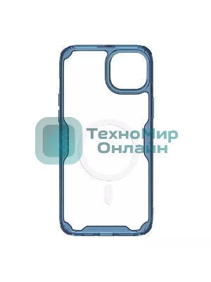 Чехол Nature TPU Pro Magnetic Case, синий, (AP IP15)