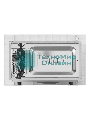 Микроволновая печь встраиваемая Maunfeld JBMO.20.5ERWAS белый, 20 л, 700 Вт, переключатели - поворотный механизм