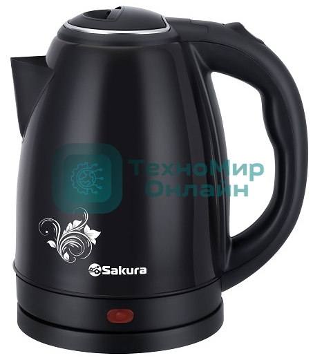 Чайник электрический Sakura SA-2134BK 1.8 л, 1800 Вт, черный