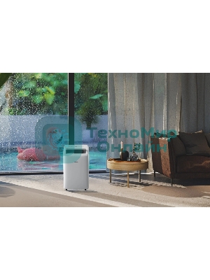 Кондиционер мобильный Hisense AP-12CW4GQCS00 12000 BTU, 25 м², 50 дБ, охлаждение, осушение, белый