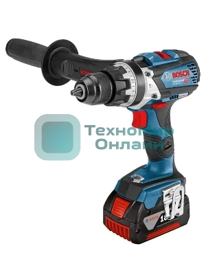 Дрель-шуруповерт Bosch GSR 18V-110 C, 18 В, 5 Ач, 110 Нм, бесщеточный
