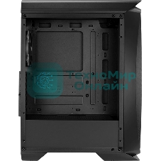 Компьютерный корпус Aerocool/Formula Aero One Eclipse-G-BK-v1 черный без БП ATX 4x120мм 2xUSB 3.0 audio