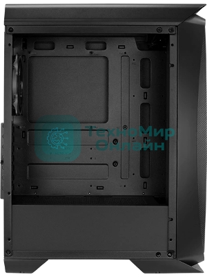 Компьютерный корпус Aerocool/Formula Aero One Eclipse-G-BK-v1 черный без БП ATX 4x120мм 2xUSB 3.0 audio