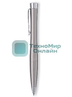 Ручка шариковая Parker Urban Core K314 (CW2143641) Metro Metallic CT, M, синие чернила, подарочная коробка