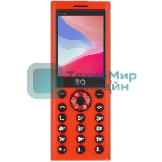 Мобильный телефон BQ 2458 Barrel L красный/черный