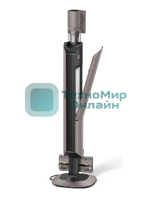 Пылесос вертикальный Dreame VPV17A Cordless Stick Vacuum Vortech Z10 Station серый, питание от аккумулятора, 150 Вт, уборка сухая, пылесборник 0.5 л, работа от АКБ max - 65 мин