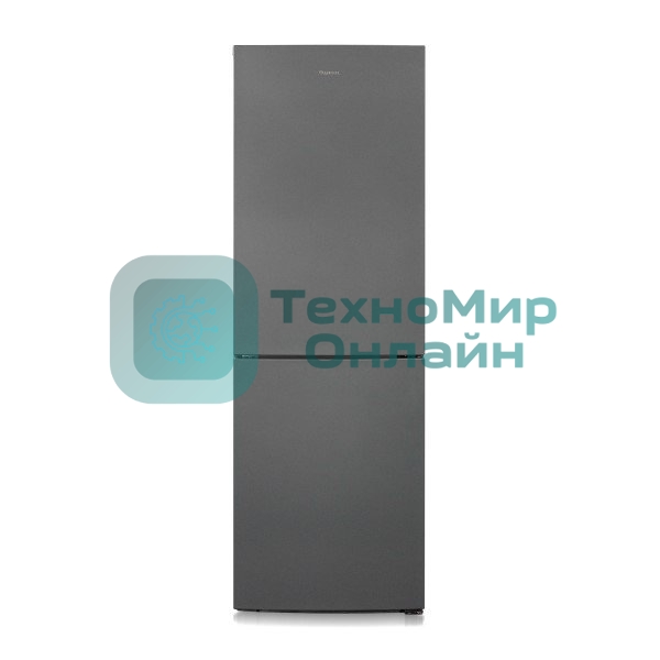 Холодильник Бирюса W6149 графит двухкамерный 245/135 л морозилка снизу, автоматическое оттаивание