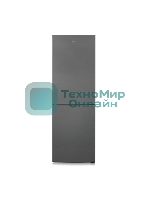 Холодильник Бирюса W6149 графит двухкамерный 245/135 л морозилка снизу, автоматическое оттаивание