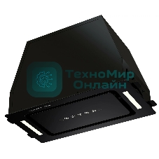 Вытяжка встраиваемая Zigmund & Shtain K 014.5 B черный, 52 см, 1100 куб. м/ч, 62 дБ