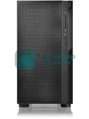 Компьютерный корпус Thermaltake Versa H18 Window черный без БП mATX 2xUSB 2.0 1xUSB 3.0 audio bott PSU