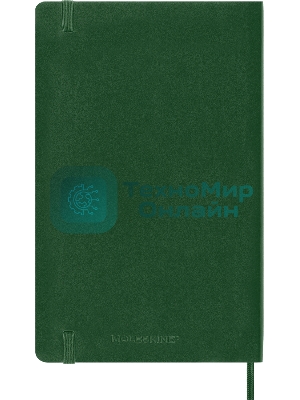 Блокнот Moleskine CLASSIC SOFT QP616K15 Large 130х210 мм 192 стр. линейка мягкая обложка зеленый