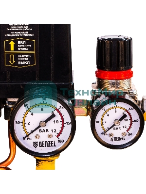 Компрессор воздушный Denzel DK1500/50,Х-PRO (58064) 1,5 кВт, 230 л/мин, 50 л