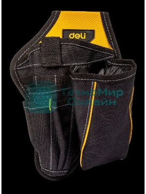 Поясная сумка-кобура монтажника Deli DLP07