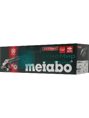 Угловая шлифовальная машина Metabo WE 15-125 Quick 1550вт, 125мм, 3.5Нм,эл-ка, 11000 об/мин, кейс, вес 2.5 кг
