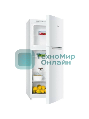 Холодильник Atlant XM 3608-109 белый двухкамерный 162/64л морозилка сверху
