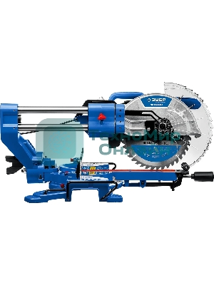 Профессионал пила торцовочная с протяжкой, d 255 х 30 мм, 2000 Вт, Зубр ППТ-255-П