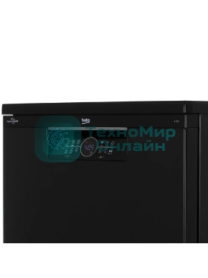 Посудомоечная машина Beko BDFN25521B, чёрный, 59.8 см, 15 компл., сушка конденсационная, 44 дБ, класс A