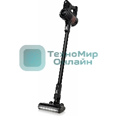 Пылесос вертикальный Gorenje SVC216FMLBKII черный, питание от аккумулятора, 25 Вт, уборка сухая, пылесборник 0.5 л, работа от АКБ max - 45 мин