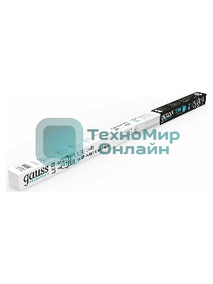 Лампа светодиодная Gauss Elementary T8 10Вт 4000К G13 780лм 600мм стекло поворотная